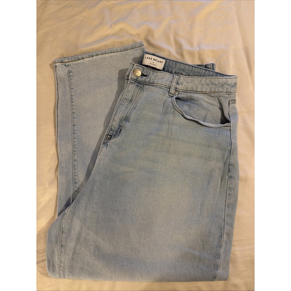 Lane Bryant Signature Fit Mid-Rise Straight Leg Flex Magic Waistband Jeans Sz 18
